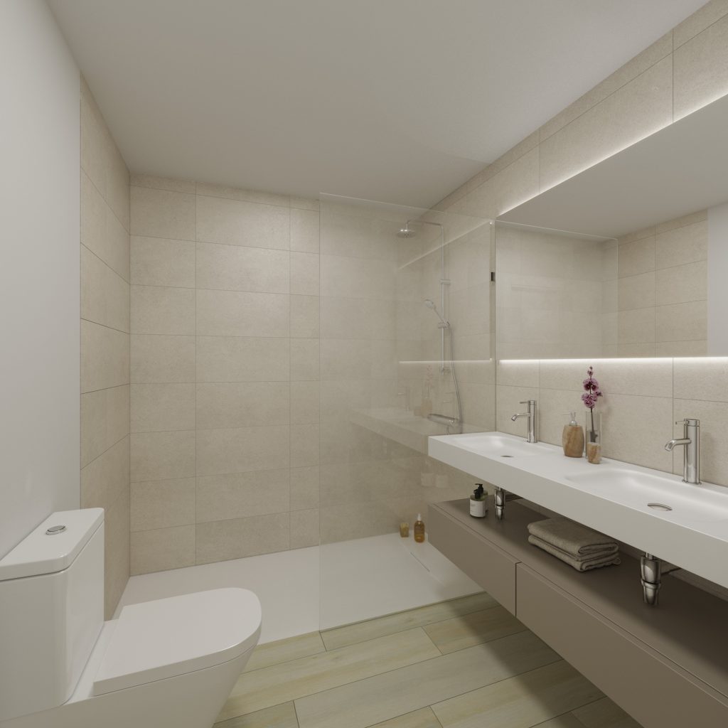 sustainability is a priority with environmentally friendly building materials, a healthy and efficient indoor environment