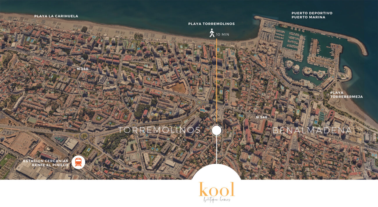 With over 300 days of sunshine a year, it’s a pleasure to enjoy outdoor activities and its extensive golden sandy beaches, such as Playa de la Carihuela or the Benalmádena Puerto Marina.