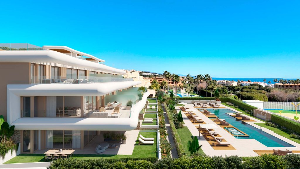 A project comprising luxury flats and penthouses designed to offer a contemporary living experience